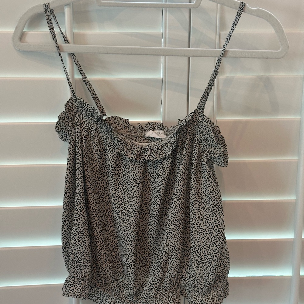 Sienna Sky Black and White Camisole